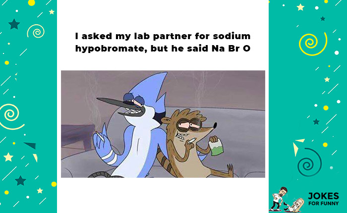 organic chemistry lab jokes